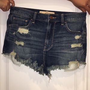 Hollister denim shorts